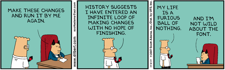 Dilbert Cartoon